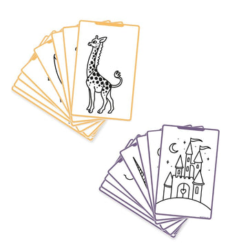 Refill voor Kidydraw Mini tekentablet - Once Upon a Time & Animals